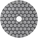 Круг алмазный гибкий шлифовальный АГШК (липучка), сухое шлифование, 100 мм, Р 100