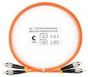 Шнур оптический duplex FC-FC 62,5/125 mm 1м LSZH Cabeus FOP-62-FC-FC-1m