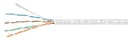 Кабель витая пара LAN U/UTP 4x2x24AWG кат.5е LSZH (100 м) белый Cabeus (UTP-4P-Cat.5e-SOLID-LSZH-WH-100)