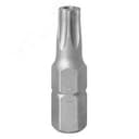 Вставка (бита) торцевая 1/4", TORX, T10, L = 25, с отверстием