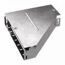 Переходник левый с крышкой Стандарт 400х150х80 Промрукав (PR16.0680)