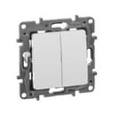 Переключатель двухклавишный Legrand 672212