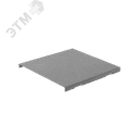 Крышка на угол внеш. верт. 80х300 мм с разворотом трассы на 180 гр. ПЛЮС INOX304