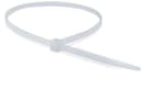Хомут кабельный 2.5х160 полиамид бел. (уп.100шт) DKC 25206SR