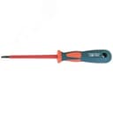 Отвертка стержневая шлицевая диэлектрическая, SL4х100 мм