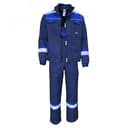 Костюм мужской БРУКЛИН куртка, полукомбинезон, цвет темно-синий с васильковым, р-р 56-58 112-116/170-176