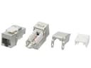 Вставка RJ-45 5е Hyperline KJ9-8P8C-C5e-90-SH-F-WH