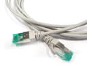 Патч-корд S/FTP, 6а Hyperline PC-LPT-SFTP-RJ45-RJ45-C6A-3M-LSZH-GY