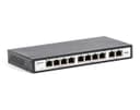 Коммутатор PoE неуправляемый 10-портовый Бастион SKAT PoE-8E-2G