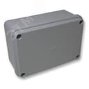 Коробка распаячная 120х80х50,без вводов, для открытой проводки, серый