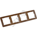 MASTER Рамка на 4 поста, дуб