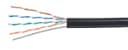 Кабель LAN UTP (U/UTP), кат. 5e, 4x2x24 AWG, с металлическим тросом, Cabeus UTP-4P-Cat.5e-SOLID-ST-OUT (305 м)