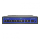 Коммутатор на 8 PoE портов ST-S87POE(2G/1S/120W/A)PRO