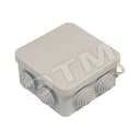 Коробка распр 100х100х50мм IP55 инд