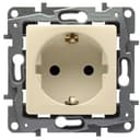 Розетка 2К+З немецкий стандарт слоновая кость Etika Legrand 672321