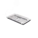 Площадка подвеса проволочного лотка 58х34, толщина 1,5 мм, Сендзимир цинк