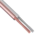 Кабель акустический 2х4 мм² прозрачный SILICON (100 м) REXANT 01-6309