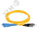 Патч-корд оптический 9/125 (OS2) SC/UPC-FC/UPC (Duplex) 10м