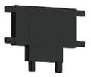 Соединитель Tобразный для треков накладных Italline Kreator IT099030 black