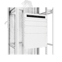 Комплект фальш-панелей глухих для 19-дюймового оборудования RS52 4U (2 шт.) UZOLA