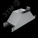 Т-отвод вертикальный 50х300 мм вверх c разворотом трассы на 90 гр.