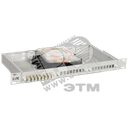 Кросс 1U укомплектованный SC (Simplex) 12шт (OM2)