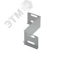 Переходник упрощенный правый 50х100 мм КМ-профиль