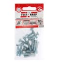 Болт с шестигранной головкой М6х16 DIN 933 класс прочн. 8.8 оцинк. (пакет) (уп.20шт) Tech-Krep/Zitar 102956