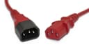 Кабель питания монитор-компьютер IEC 320 C13 - IEC 320 C14 10 А Hyperline PWC-IEC13-IEC14-5.0-RD (Красный)