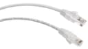 Патч-корд UTP, категория 5e, 0.15 м, неэкранированный, белый Cabeus PC-UTP-RJ45-Cat.5e-0.15m-WH
