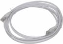 Патч-корд RJ45 TWT UTP кат.5e, с заливными колпачками, 2 м, серый TWT TWT-45-45-2.0-GY