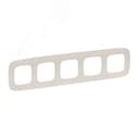 Valena ALLURE Рамка 5 постов слоновая кость универсальная Legrand Euro