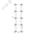 Опорная конструкция для установки оборудования TECHNORAPTOR FOOT 1200х5000 тип 1 КМ-профиль
