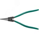 Щипцы прямые для стопорных колец удлиненные с ПВХ рукоятками, разжим, 85-165 мм, 3.5-4.0 мм, 310 мм