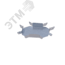 Ответвитель крестообразный  200х150 s=1,5 горячий цинк СОЭМИ