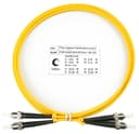 Шнур оптический duplex ST-ST 9/125 sm 1,5м LSZH Cabeus FOP(d)-9-ST-ST-1,5m