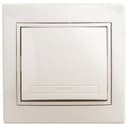 Выключатель одноклавишный, в рамку (скрытого монтажа) слоновая кость 10А 250В Intro Plano 1-101-02 Б0053722 ЭРА