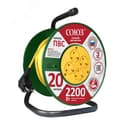 Удлинитель ТМ Союз силовой на катушке с 4  гнезда 2200 Вт с заземлением 20м