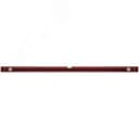 Уровень "Оптима", 3 глазка, красный корпус, фрезерованная рабочая грань, шкала 1200 мм