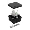 Коробка огнестойкая разветвительная для о/п двухкомпонентная 60-0300-FR6.0-4-6-Р Е15-Е60 RAL7035 100х100х50 (14 шт/кор) Промрукав