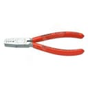 Пресс-клещи для обжима контактных гильз раскрывающая пружина 4 гнезда 025-25мм (AWG 23-13) L=145мм обливные рукоятки