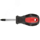 Отвертка "Мастер", CrV сталь, прорезиненная ручка 6х38 мм РН2