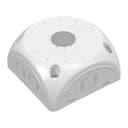 Коробка распределительная 60-0500-9003 для видеокамер для прямого монтажа двухкомпонентная безгалогенная (HF) белая 100х100х50 (20шт/кор) Промрукав