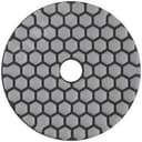 Круг алмазный гибкий шлифовальный АГШК (липучка), сухое шлифование, 100 мм, Р 200