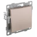 Выключатель перекрестный одноклавишный Bravo, механизм, 10А, 250В, шампань GUSI Electric