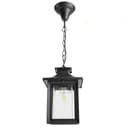 Светильник садовопарковый Feron PL555 на стену вниз 60W E27 230V черный 48335