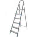 Лестница-стремянка стальная, 6 ступеней, вес 6.4 кг FIT