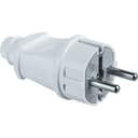 Вилка Navigator 61 359 NCA-PL02-16A-E-WH прямая с/з белая