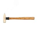 Молоток слесарный 0.2 квадратный боек сплав AlCu искробезопасный с деревянной рукояткой