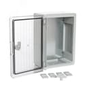 Корпус пластиковый с монтажной панелью ЩМП IP65 прозрачная дверь 350х250х150